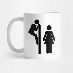 Toilets Black Mug